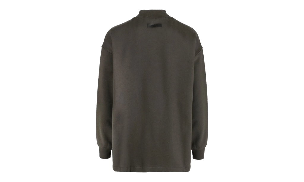 Relaxed Crewneck Sweatshirt "Off Black" 192SU222075F