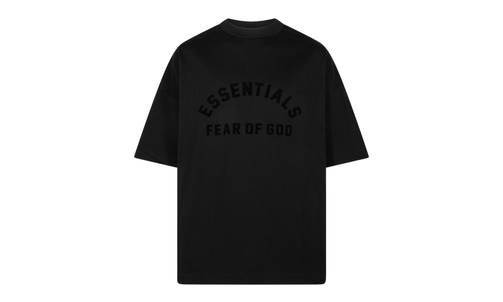 HEAVY JERSEY SS TEE "JET BLACK" 125SP242004F
