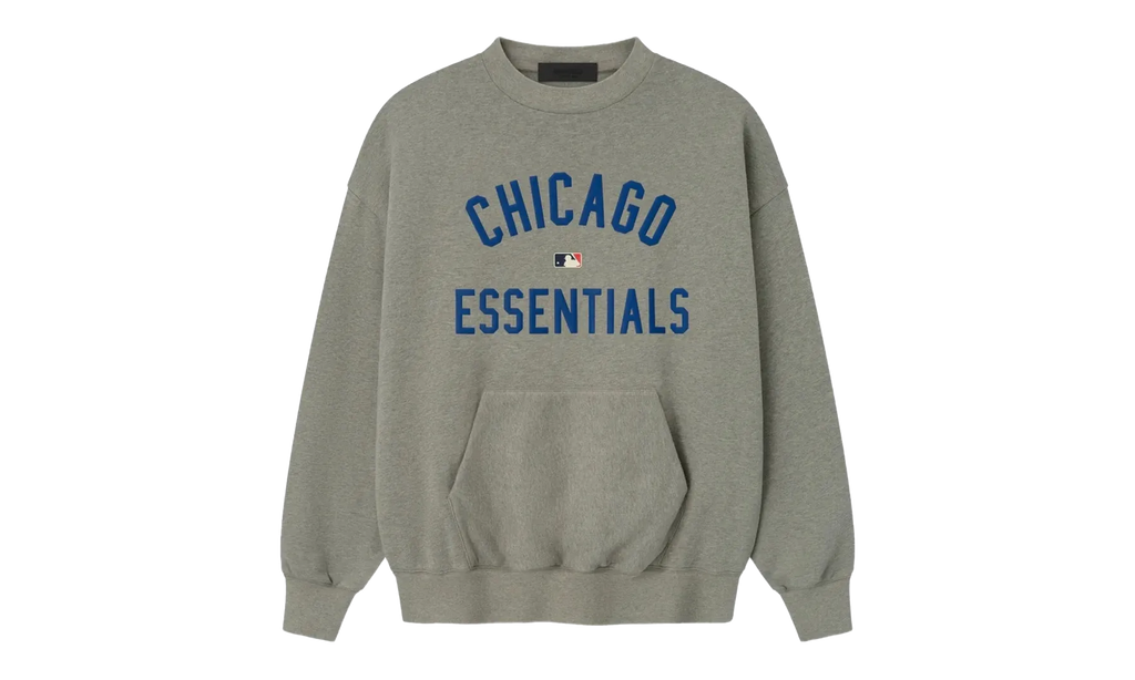 Cubs Sport Crewneck "Concrete Heather" 192ML252116F