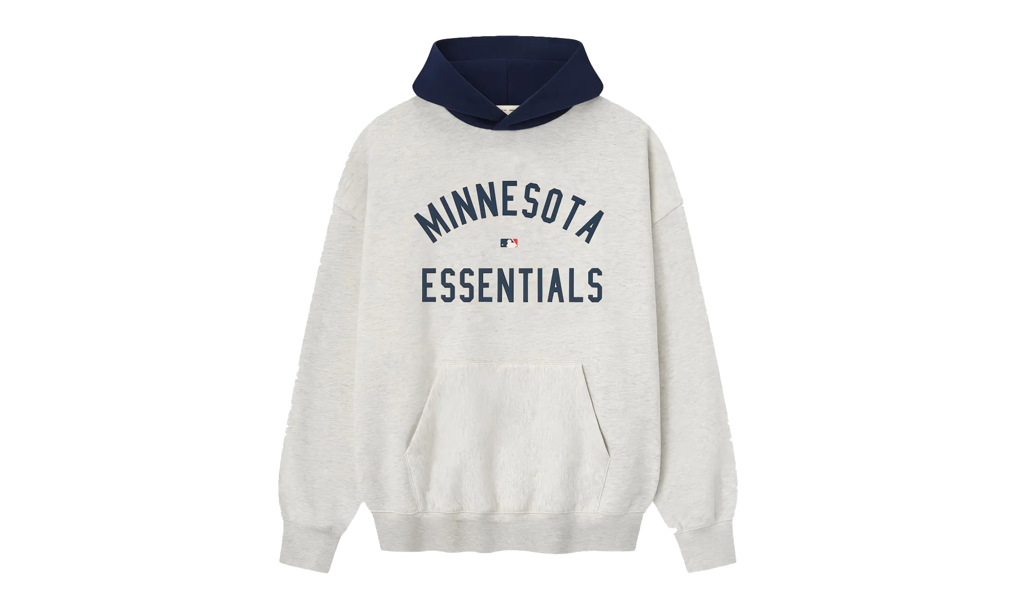 MLB Twins Sport Hoodie "Oatmeal Heather / Midnight Navy" 192ML252015F