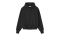 HEAVY FLEECE / SATIN STITCH EMBOSSED EMB "VINTAGE BLACK" 192HO254782F