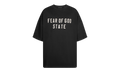Mens Heavy Crewneck Tee "BLACK" 125BT242000F