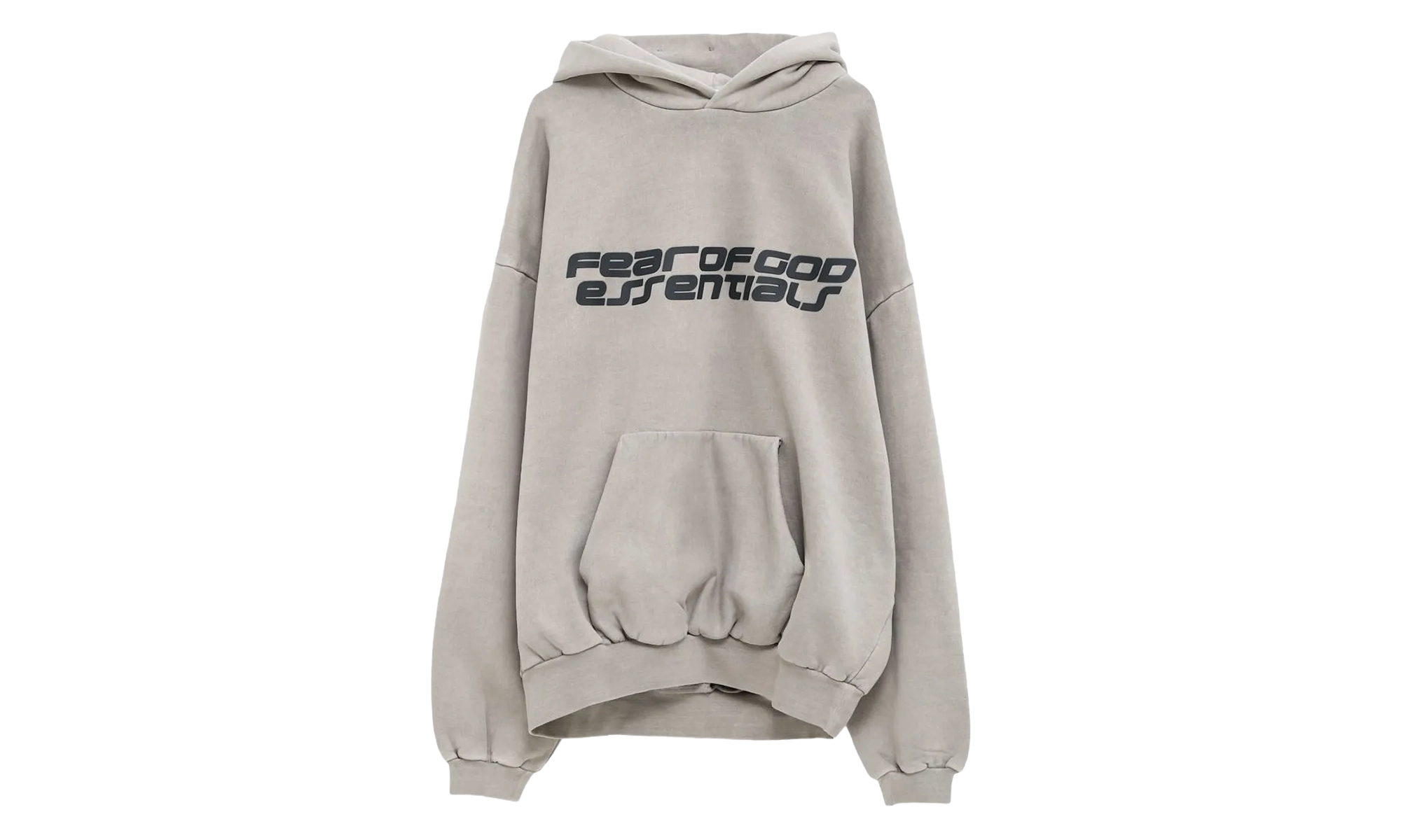 Heavy Fleece 90s Hoodie "Smoke Grey" 192HO256561F