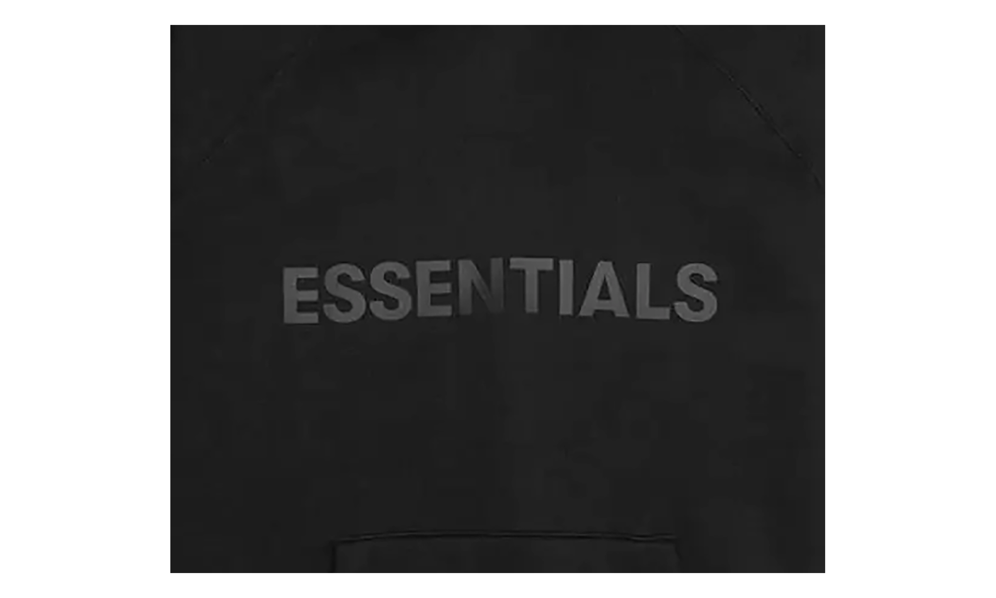 Pullover Hooded Sweatshirt Applique Logo "Black" 192HO202000F
