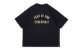 Jersey Crewneck SS Tee "Black" 125BT244190F