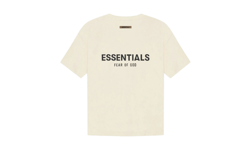 Back Logo T-shirt "Buttercream" 625156 569