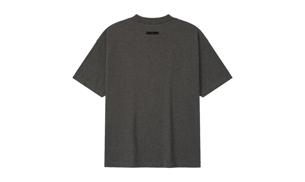 Embroidered Classic Short Sleeve Tee "Charcoal Heather" 125HO254191F