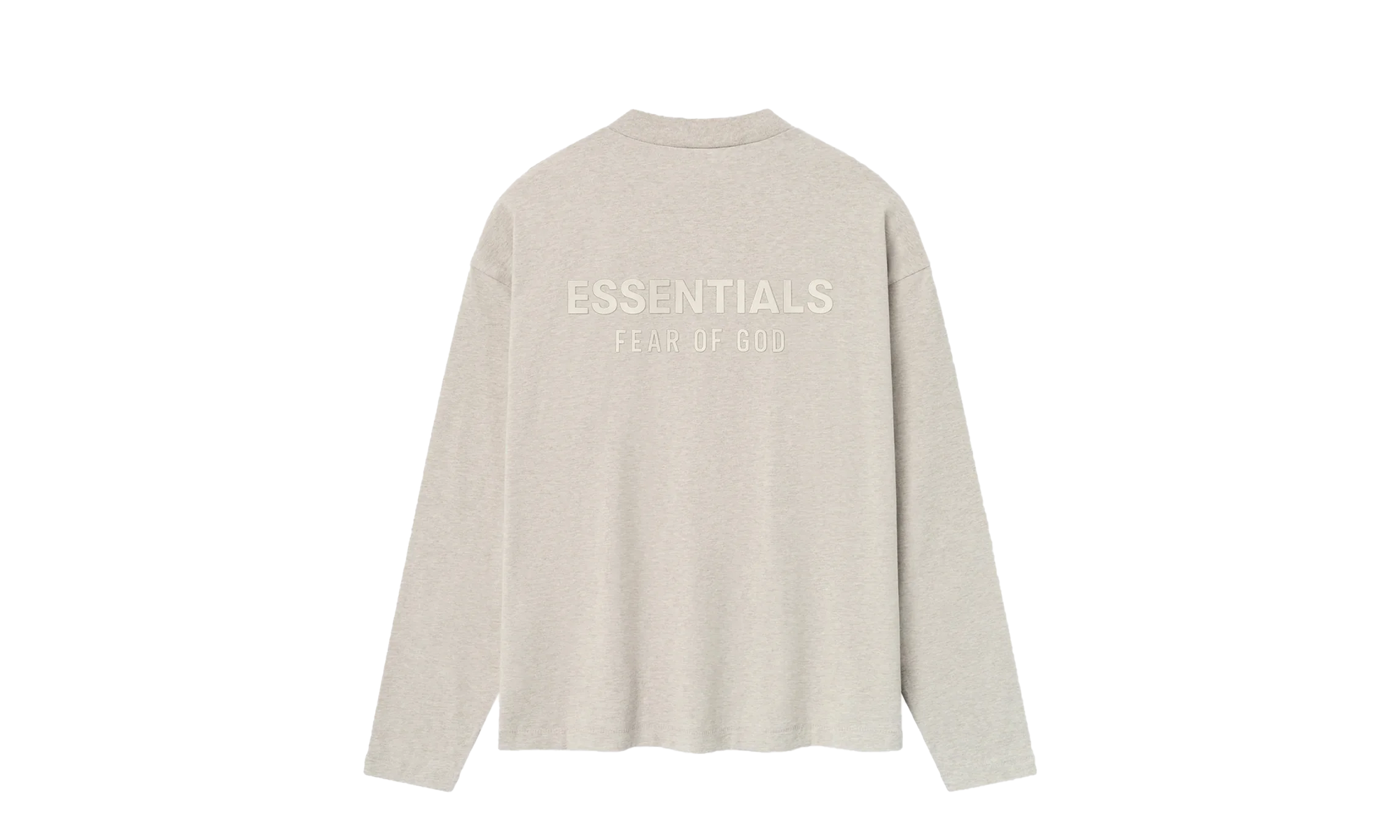 CLASSIC FIT LS TEE "HEATHER STONE" 125SP254202F
