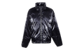 Ripstop Nylon Puffer Jacket "Metallic Black" 202HO258181F