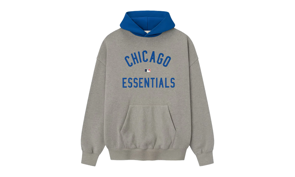Cubs Sport Hoodie "Concrete Heather / Blue" 192ML252016F