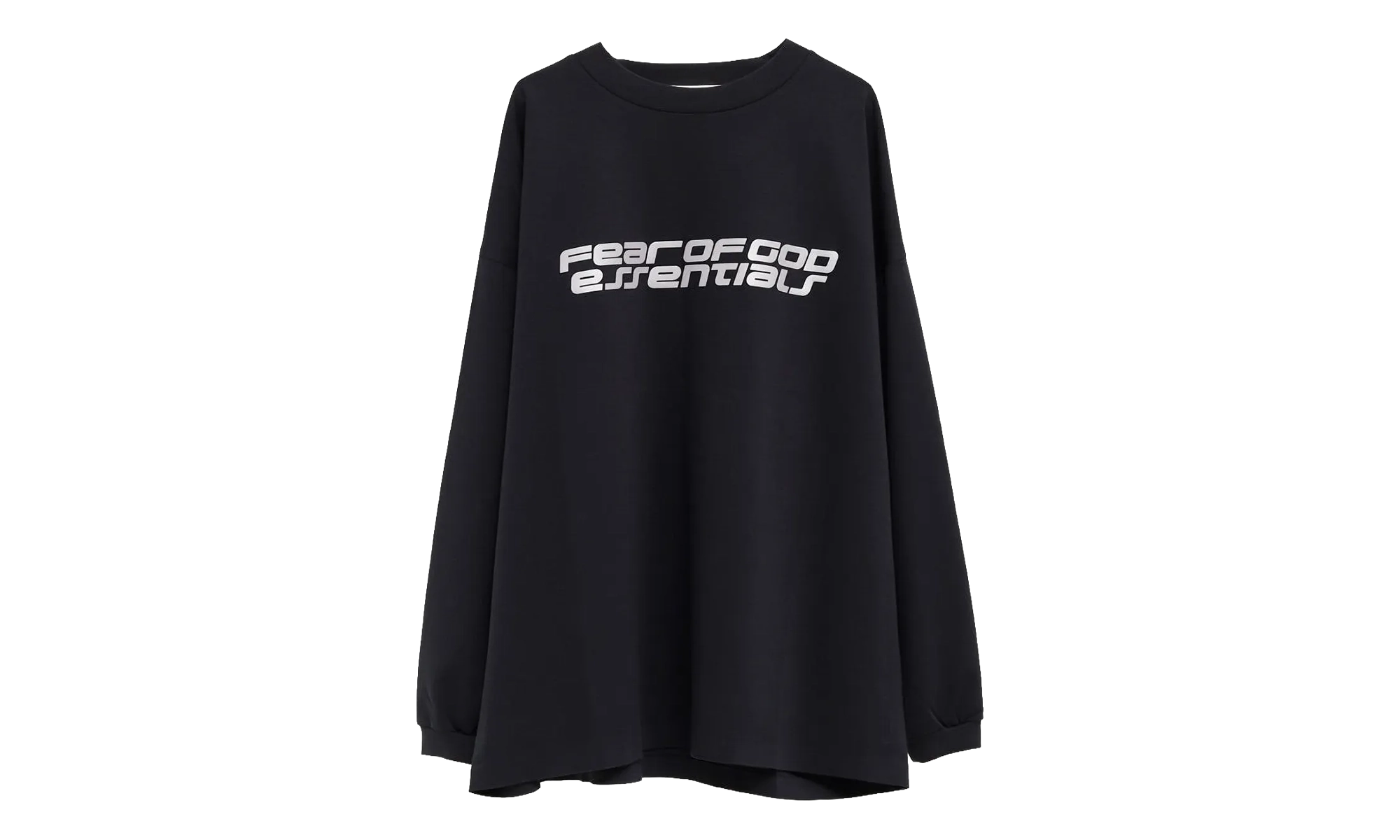 Ponte 90's Reflective Long Sleeve Tee "Vintage Black" 125HO254541F